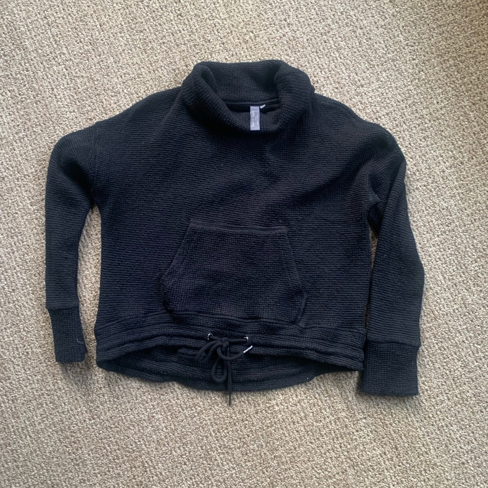 Sweaty Betty Bouclé Funnel Neck Sweatshirt